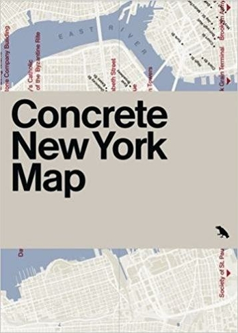 Concrete New York Map: Guide to Concrete and Brutalist Architecture in New York City