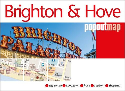 Brighton and Hove PopOut Map: (PopOut Maps)