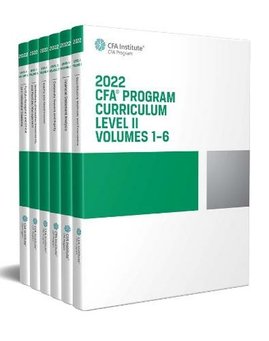 2022 CFA Program Curriculum Level II Box Set