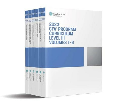 2023 CFA Program Curriculum Level III Box Set