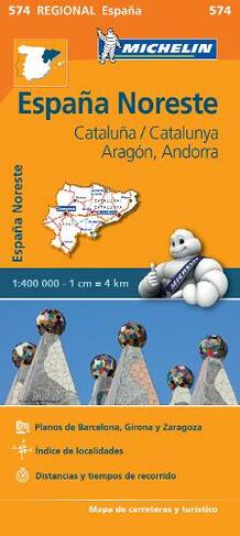Aragon Cataluna - Michelin Regional Map 574: Map (updated 2018)