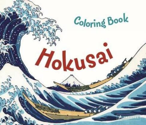 Coloring Book Hokusai: (Coloring Books)