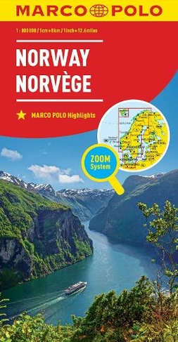 Norway Map: (Marco Polo Maps)