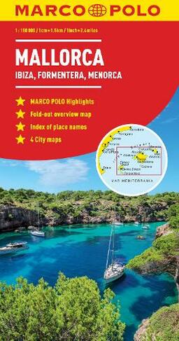 Mallorca (Ibiza, Formentera, Menorca) Marco Polo Map: (Marco Polo Maps)