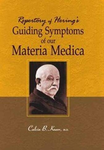 Repertory of Herings Guiding Symptoms of Our Meteria Medica