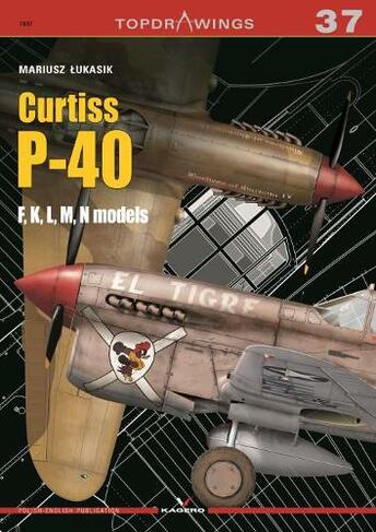 Curtiss P-40, F,K,L,M,N Models: (Top Drawings)