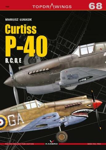 Curtiss P-40 B, C, D, E: (Top Drawings)