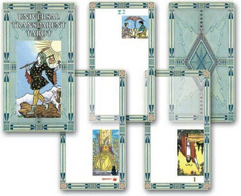 Universal Transparent Tarot 78 Card Tarot Deck