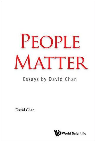 People Matter: Essays By David Chan