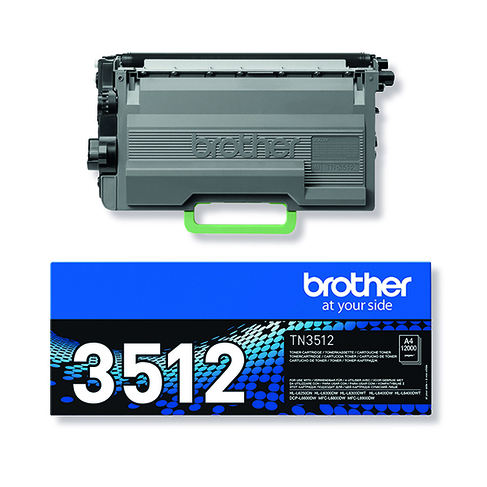 Brother Black super Yield Toner TN3512 Page Yield 12000