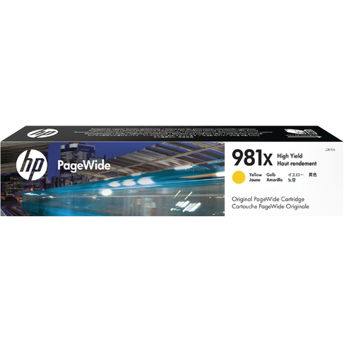 HP 981X PageWide HY Ink Yellow Cartridge L0R11A